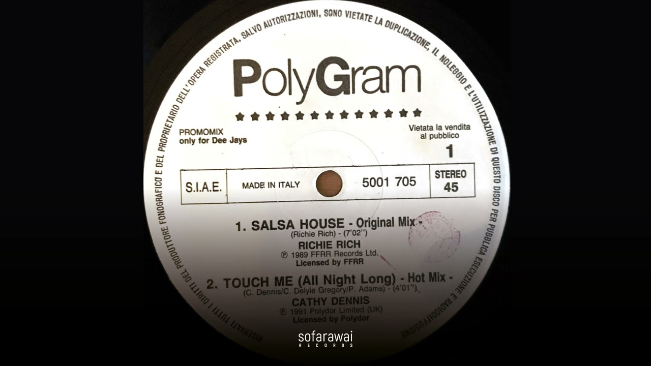 Cathy Dennis – Touch Me (All Night Long) (Hot Mix) [PolyGram