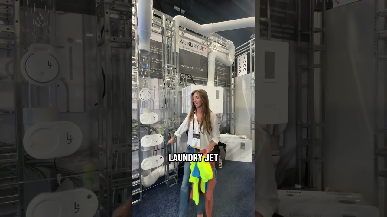 Because doing laundry shouldn’t be boring, we brought the buzz to CEDIA 🌀 