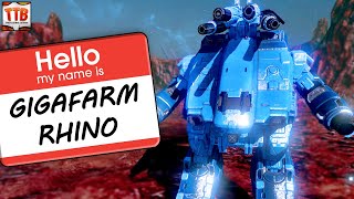 FARM MONSTER: 2700+ DAMAGE DONE AND TAKEN! - Stone Rhino - German Mechgineering #833 #mwo