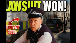 UK Cop DESTROYED in Court After Abusing Auditor! Sergeant Gets Sued & LOSES Big!