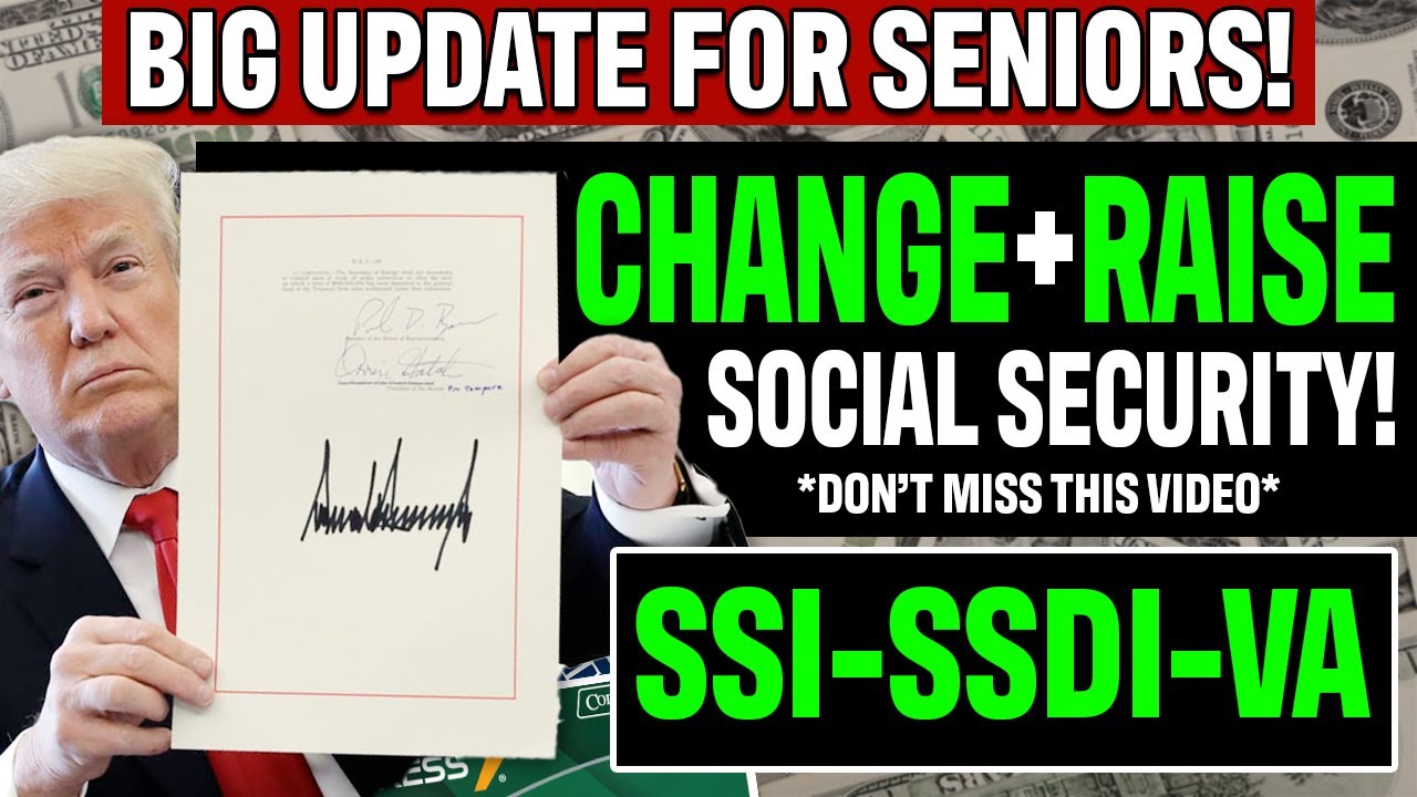 DONE! Big News For Social Security SSI and SSDI | CHANGES + NEW DATES ...