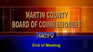 Martin County Board of County Commissioners  - Afternoon - June 21, 2022