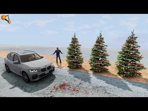 Видео: СМЕРТЕЛЬНЫЙ НОВЫЙ ГОД! ПРОКЛЯТАЯ ЁЛКА | BeamNG.drive