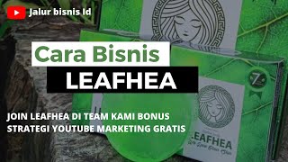 CARA BISNIS LEAFHEA SUKSES | DAFTAR WA 0838-0813-2100