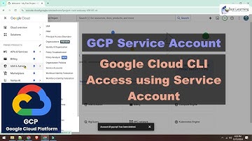GCP Service Account | GCLOUD Installation & authentication using Service Account | Ep-1