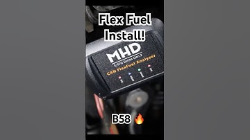 BMW FlexFuel Install! #bmw #b58 #340 #440 #supra #flexfuel #e85 #modified #tuning #upgrade #diy