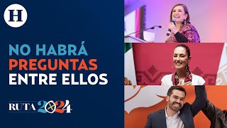 Cambian Formato Del Tercer Debate Presidencial Sin Cara A Cara Entre Sheinbaum Xóchitl Y Máynez