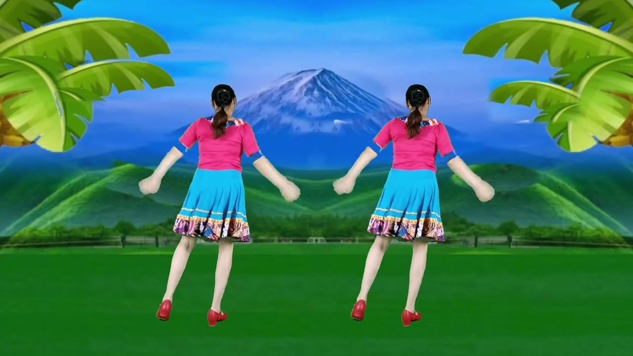 藏族舞《心中的阿爸阿妈》草原抒情歌曲，优美民族舞蹈，好听好看