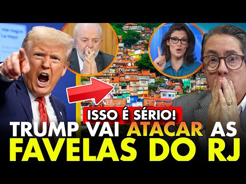 URGENTE! TÁ PASSANDO na TV! TRUMP vai INVADIR as FAVELAS do RIO de JANEIRO? OREMOS pelo BRASIL!