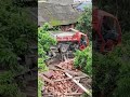 🚜🏗️ Compact Dump Truck Reversing on Ramp for Concrete Pump Delivery