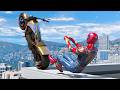 IRON SPIDERMAN Bike Stunt Fails GTA 5 Spider Man Gameplay IRON SPIDERMAN Bike Stunt Fails GTA 5 Spider Man Gameplay