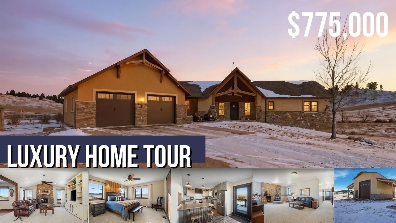 За 775 000 долларов вы можете приобрести этот потрясающий дом на большом участке в Блэк-Хиллз! 🌄 ...