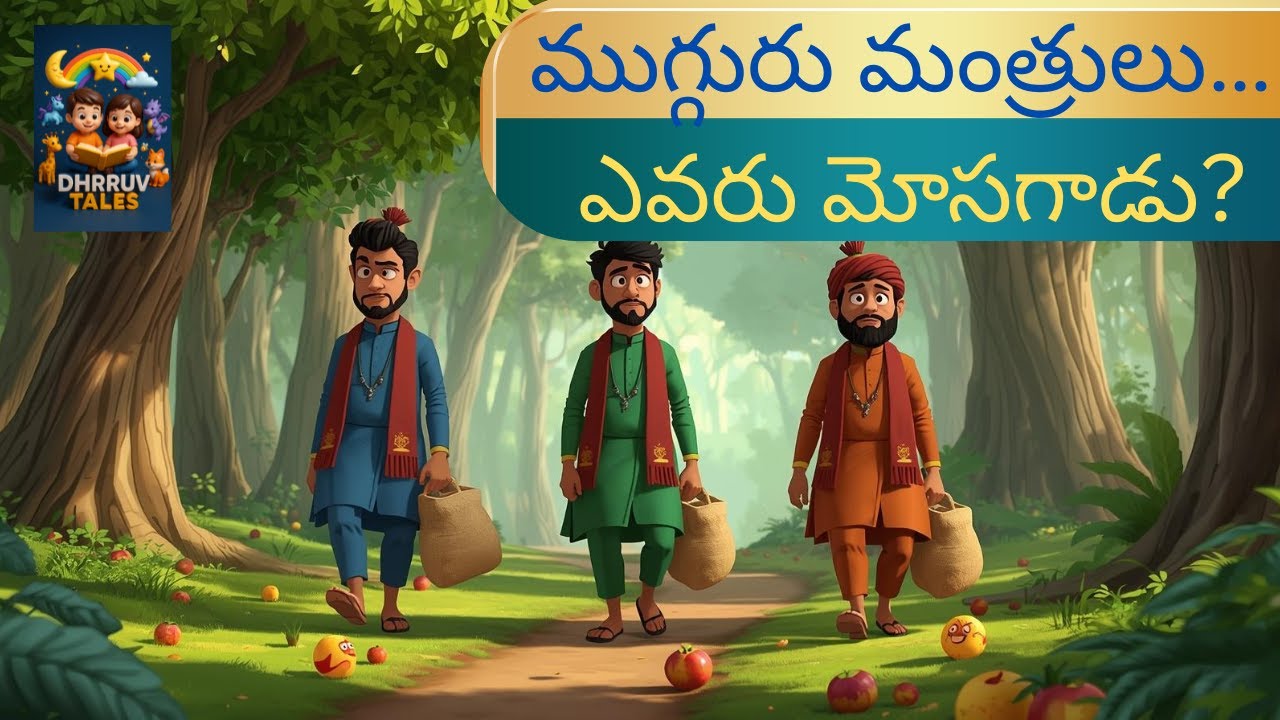 రాజు మరియు ముగ్గురు మంత్రుల కథ | నిజాయితీ పరీక్ష