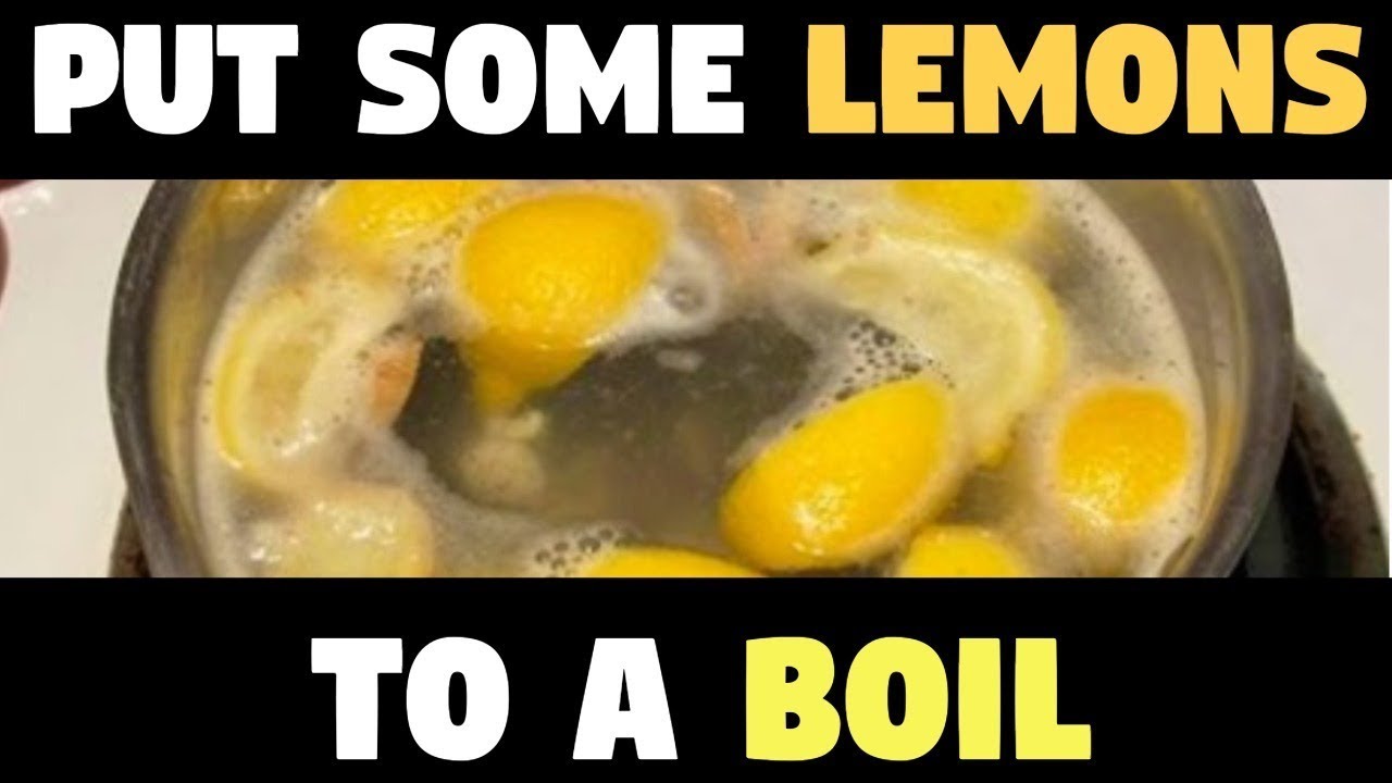 Put some LEMONS to a boil and see what happens YouTube