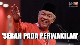 Pemilihan Umno mungkin dibuat sebelum bulan Mei, kata Zahid