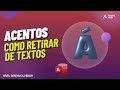 Como Retirar Acentos de Texto no Access VBA