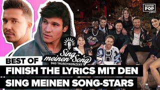 Lena, Wincent Weiss, Nico Santos: Die besten 𝙁𝙞𝙣𝙞𝙨𝙝 𝙏𝙝𝙚 𝙇𝙮𝙧𝙞𝙘𝙨 Challenges der SING MEINEN SONG Stars screenshot 2