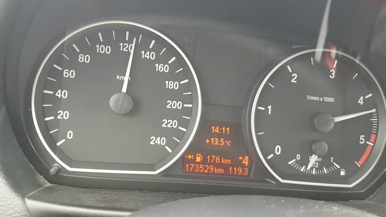 Bmw 118d E87 acceleration (70-185km/h)