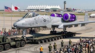 China Shocked! Upgraded US-Japan A-10 Warthog Unleashed as Global Tensions Explode!