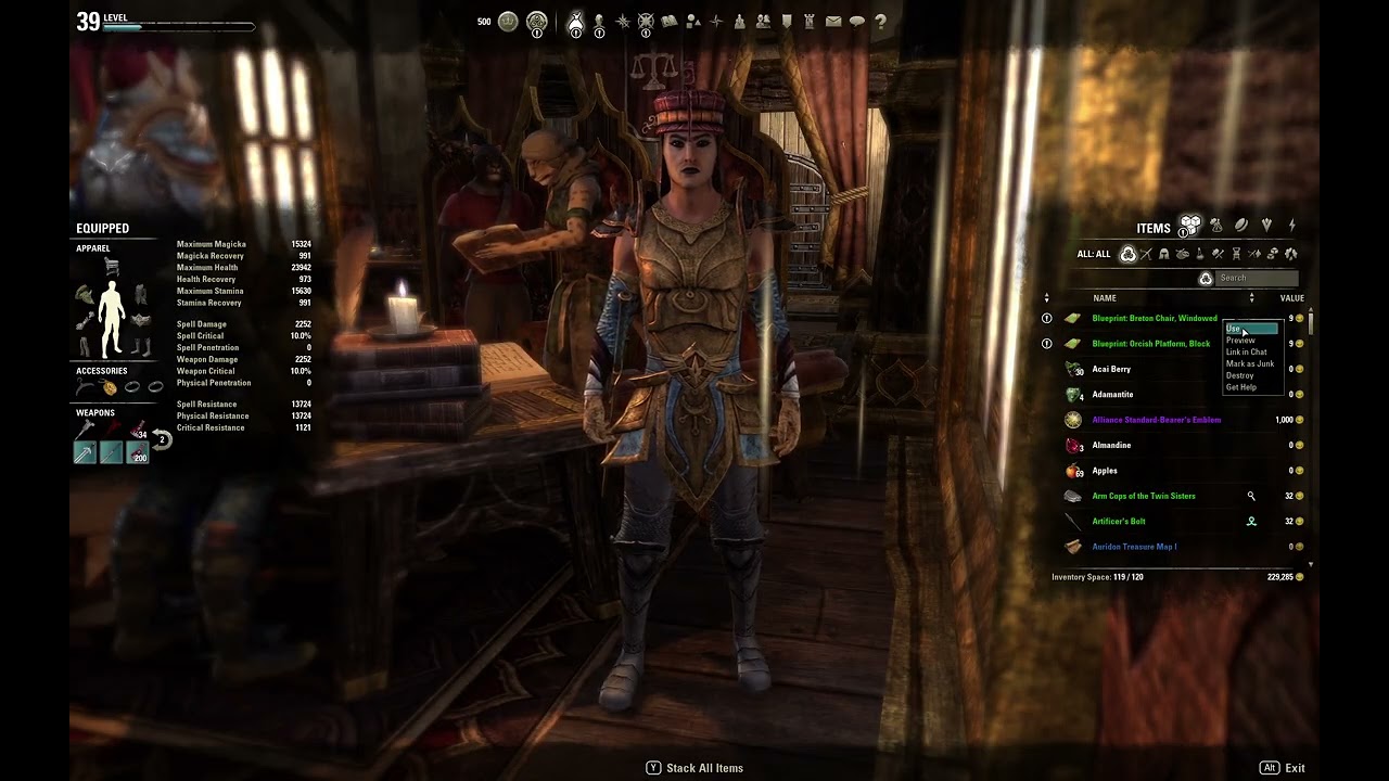 Elder Scrolls Online - yet another learning recipes video