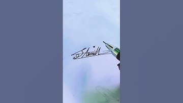 #best style #signature Alphabet S #viral #shorts