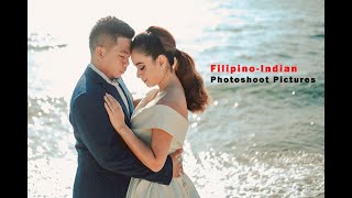Filipino Indian Couple Photoshoot Pictures
