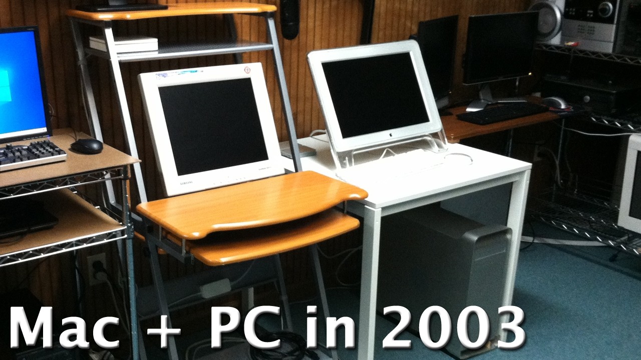 This computer desk is straight out of 2003 - YouTube
