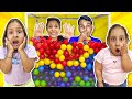 Gatinha das Artes e MC Divertida em Desafio do cubo | compilado de história engraçada para crianças.