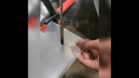 DIY floating acrylic frame