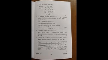 bcom semester 4 quantitative techniques and methods panjab university previous year question paper