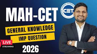 MAH-CET 2026 | GENERAL KNOWLEDGE | IMP QUESTION PART 02 | BBA | LAW  | BBM HOTEL MANAGEMENT BMS BCA