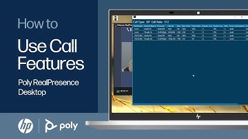 RealPresence Desktop: How to use various features in a call | HP Support