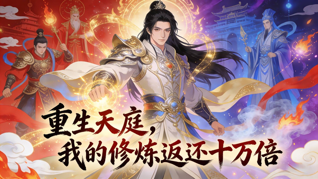 【Multi Sub】《重生天庭，我的修煉返還十萬倍》反奪寶物收服人心，三問蟠桃大會，當場踏入聖人之境#漫劇 #動態漫 #AI漫劇 #動漫 #動畫