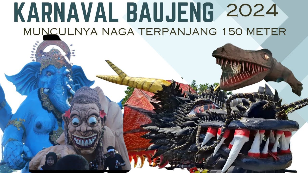 karnaval baujeng munculnya naga terpanjang 2024
