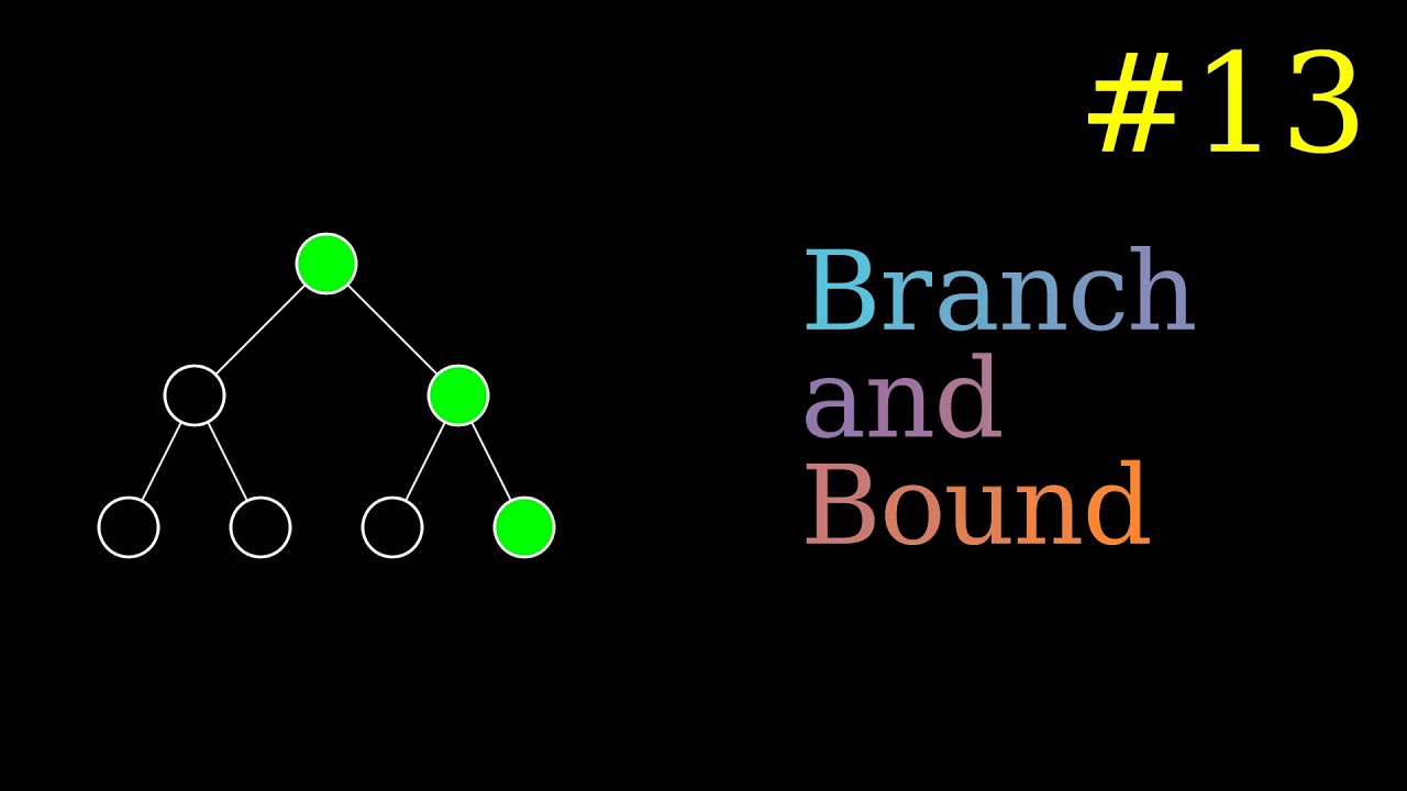 Branch and Bound - Algorithms Part 13 - YouTube