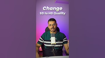 Change SD to HD Quality | Fix & Upload #shorts in HD quality #youtubetips #tricks