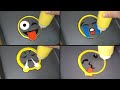 Emoji Pancake Art - Tease-ya, Crying, Angry, heart, Sleeping