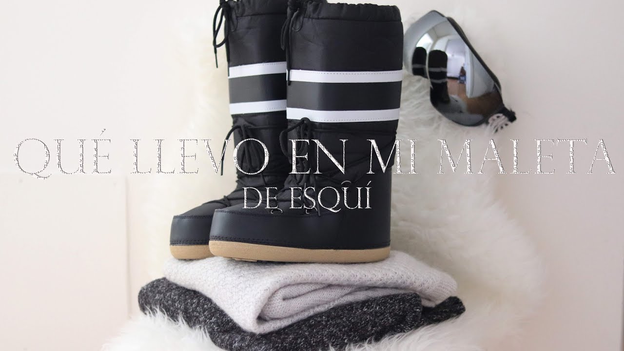 MI MALETA DE ESQUI: Básicos para un Viaje a la Nieve / Trendencies Blog -  YouTube