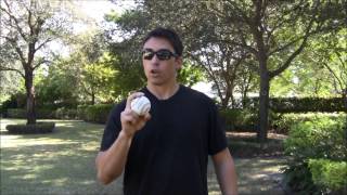 How to throw a baseball: 4 seam grip is the best grip for throwing a baseball accurately