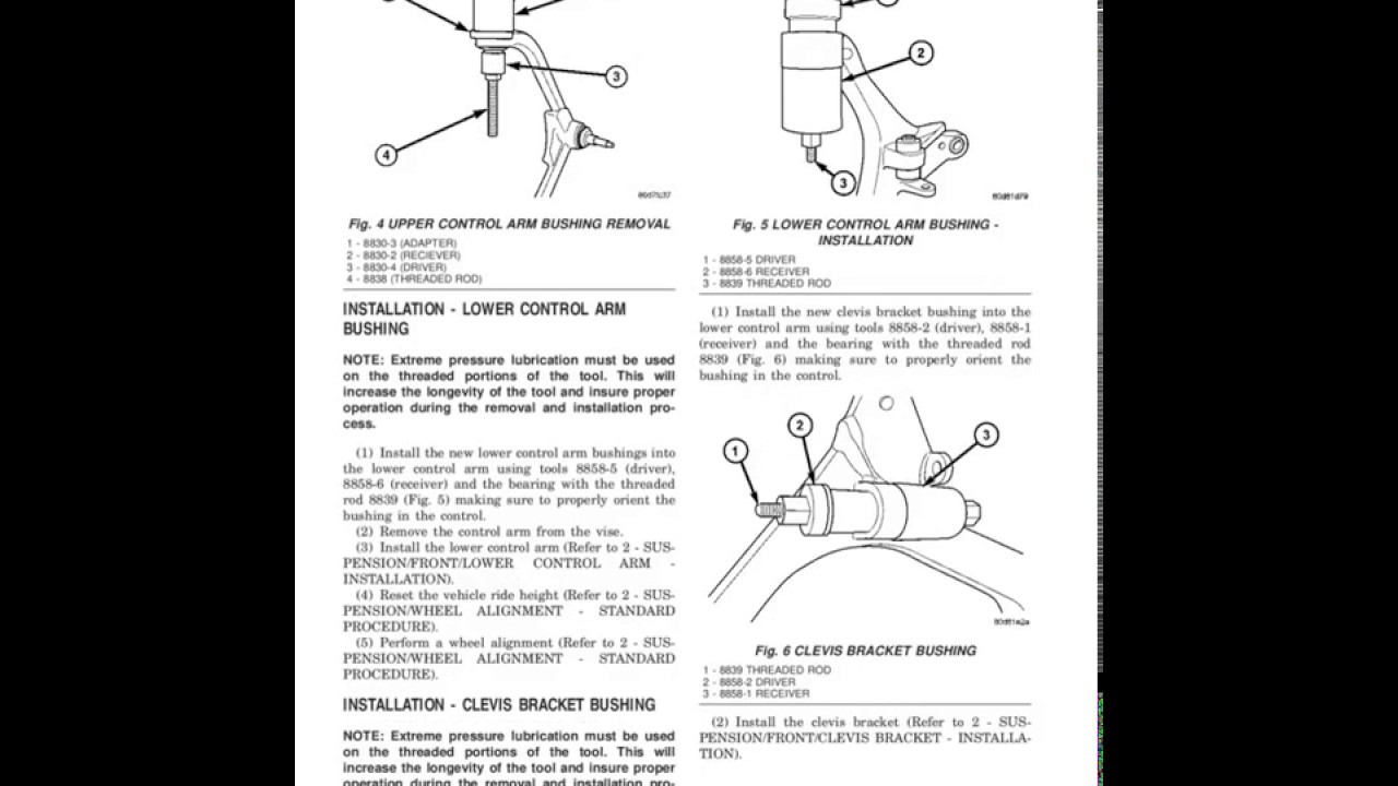 2003 Jeep Liberty Cherokee Kj Service Manual Factory Repair Manual Youtube