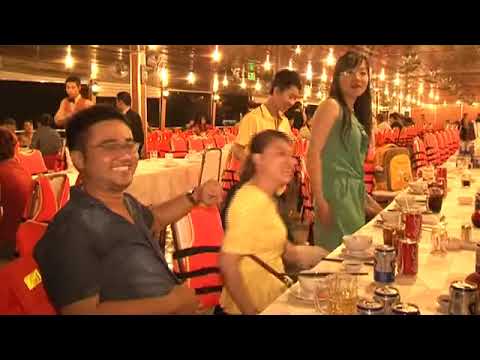 tàu nhà hàng sài gòn New 2022 Tàu Nhà hàng nổi đi trên sông Sài Gòn_Floating Restaurant On SaiGon River