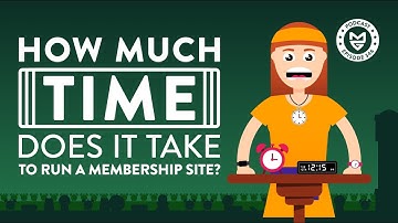 How Much Time Does it Take to Run a Membership Site?