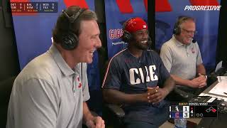 091526 - CHW vs CLE - Denzel Ward In-Game Interview