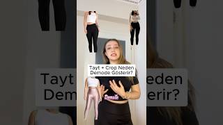 Tayt Crop Kombinlerini Böyle Dene