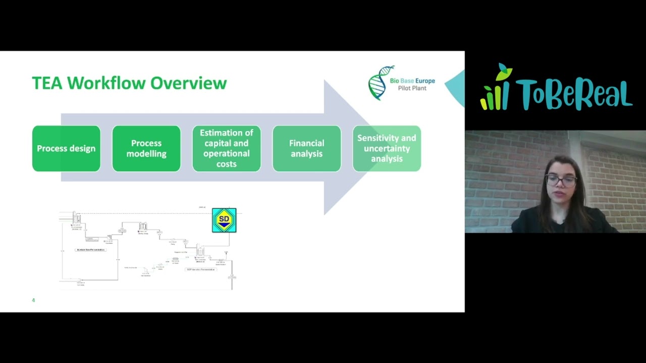 Bio Base Europe Pilot Plant: TEA SERVICES by Fernanda Thimoteo (ToBeReal Webinar on 20.6.25)