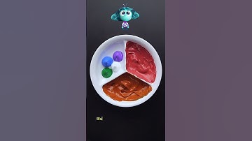 Inside 2 out characters | 🎨Color mixing #envy #shorts