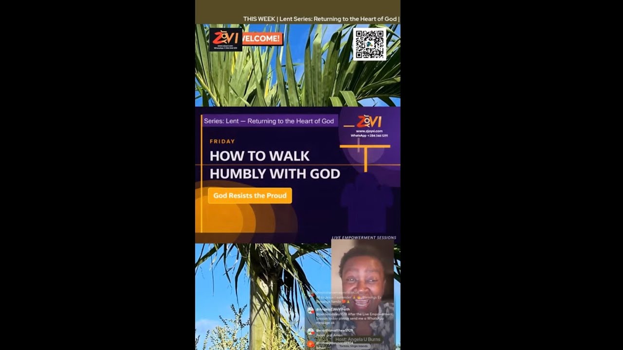 Lent Series | Returning to The Heart of God – How to Walk Humbly With God 📱