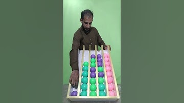 colrballs puzzle sorting challenge game #asmr #ytshorts #satisfying #games #fun #gaming #challange