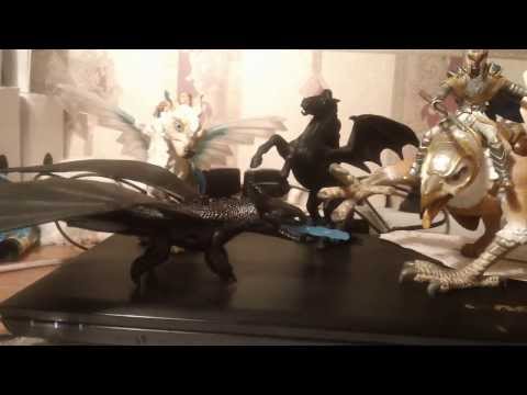 Подарки на Новый год (Schleich, "как приручить дракона", Safari LTD)