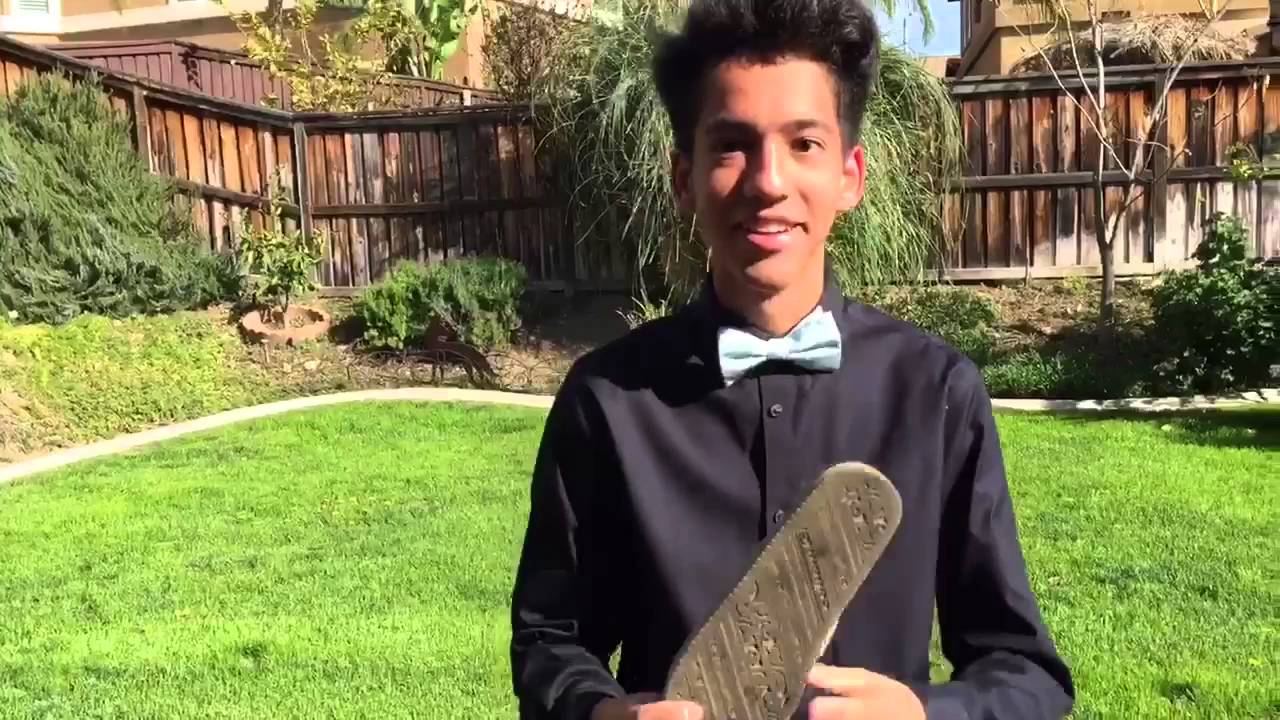 Roman, Marcus, Brennan, and Antonio's Spanish skit